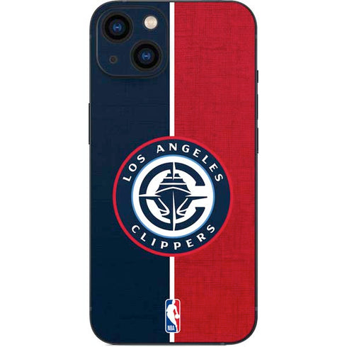 NBA LA Clippers Canvas iPhone 14 Plus Skin